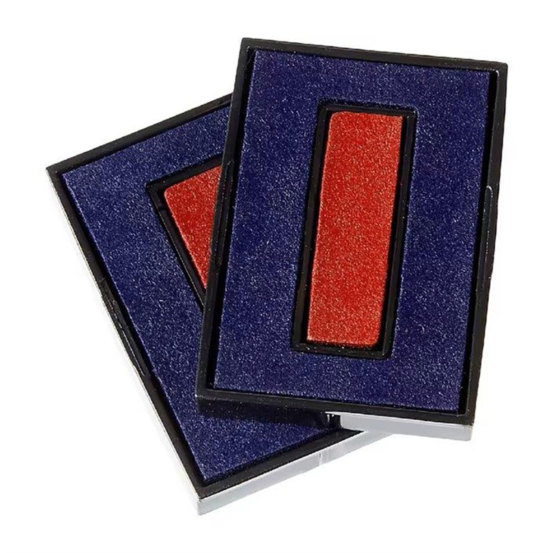 DESKMATE SELF INKING DATER REPLACEMENT INK PAD PACK 2