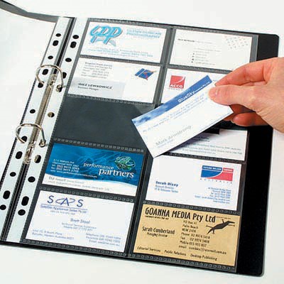 Business Card Holders and Files