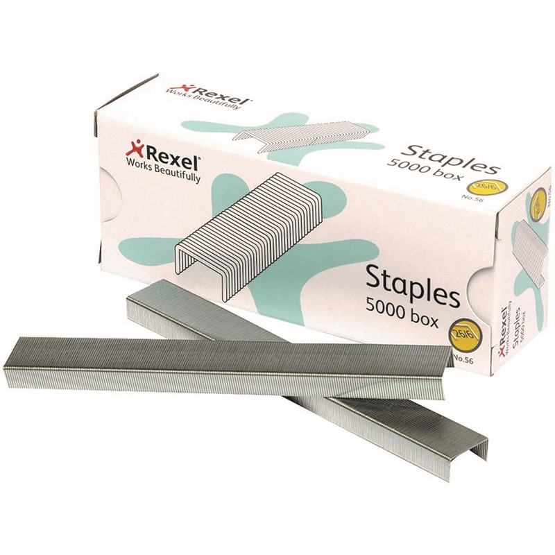 REXEL STAPLES NO56 266 BOX 5000
