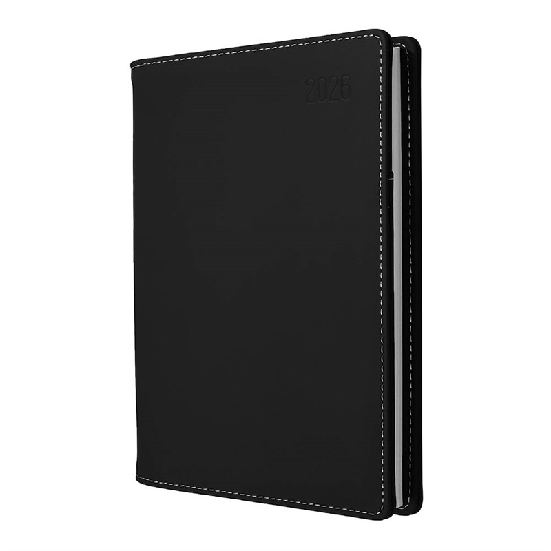 DEBDEN ASSOCIATE II 4251U99 DIARY WEEK TO VIEW A4 BLACK
