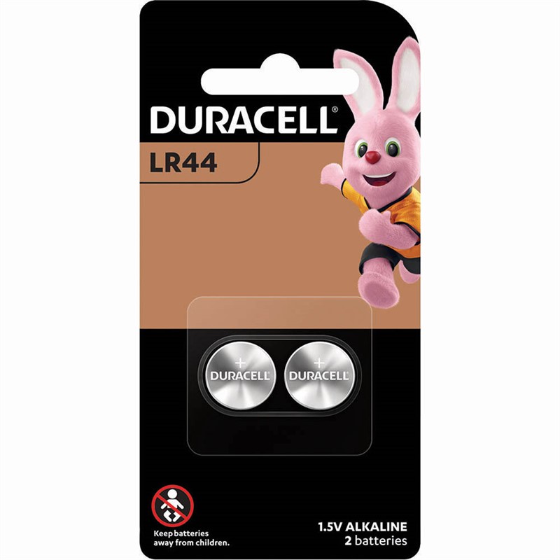 DURACELL A76LR44 ALKALINE COIN 15V BATTERY PACK 2