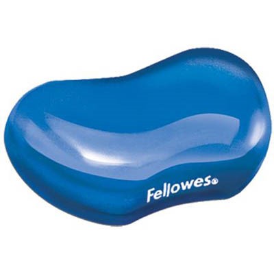 FELLOWES GEL FLEX REST BLUE