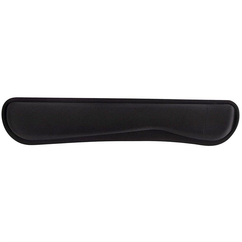 ITALPLAST PREMIUM KEYBOARD REST WITH GEL WRIST SUPPORT BLACK