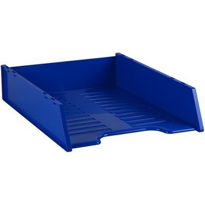ITALPLAST MULTI FIT DOCUMENT TRAY A4 BLUEBERRY