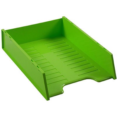 ITALPLAST MULTI FIT DOCUMENT TRAY A4 LIME