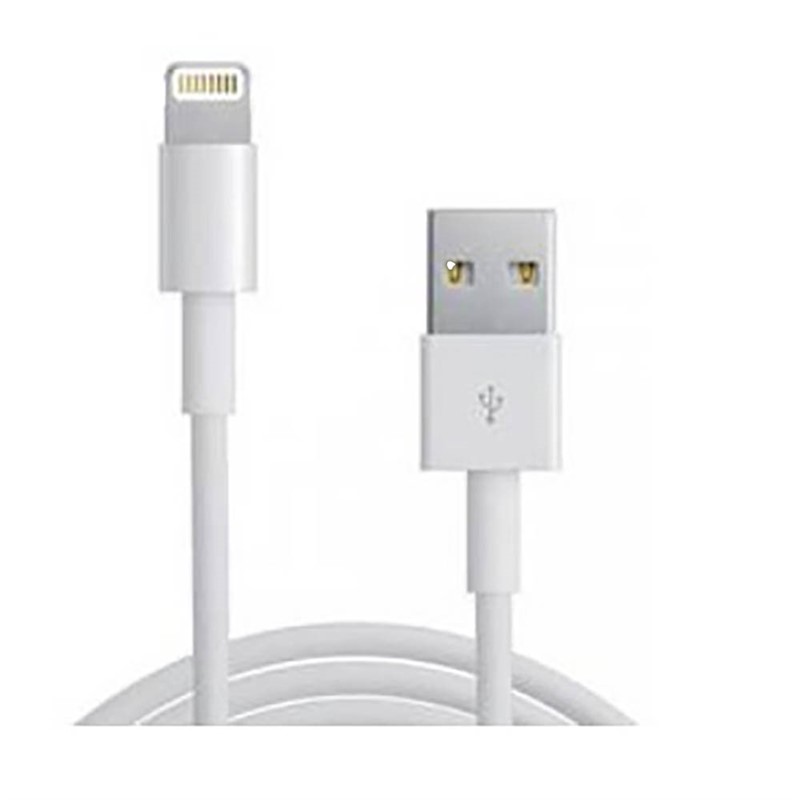 ASTROTEK USB LIGHTNING DATA SYNC CHARGER CABLE FOR IPHONE 1M WHITE
