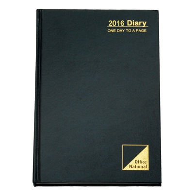 2026 OFFICE NATIONAL DIARY A5 1 DAY TO PAGE 1 HOUR