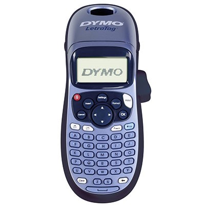 DYMO LT100H LETRATAG HANDHELD PERSONAL LABEL MAKER BLUE