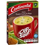 CONTINENTAL CUP A SOUP HEARTY DUTCH CURRY 55G PACK 2