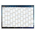 COLLINS WRITERAZE 10600 QC2 EXECUTIVE YEAR PLANNER LAMINATED ROLL UP 500 X 700MM