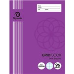 OLYMPIC G2596 GRID BOOK 5MM SQUARES 96 PAGE 55GSM 225 X 175MM