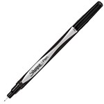 SHARPIE FINELINER PEN 04MM BLACK PACK 2