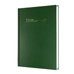 COLLINS 18M4P40 FINANCIAL YEAR DIARY DAY TO PAGE A5 GREEN