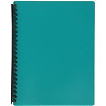 MARBIG DISPLAY BOOK REFILLABLE 40 POCKET A4 GREEN