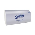 SORBENT PROFESSIONAL TAD MULTIFOLD PAPER TOWEL 1 PLY 150 SHEETS CARTON 20
