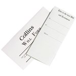 COLLINS WILL FORMS IN ENVELOPE SLIMLINE WHITE COUNTER DISPLAY PACK 20