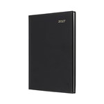 COLLINS BELMONT 287V99 DIARY 2 DAYS TO PAGE A5 BLACK