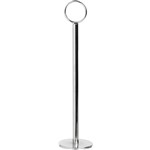 ESSELTE TABLE NUMBER HOLDER 200MM SILVER