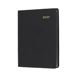 COLLINS BELMONT POCKET 337PV99 DIARY WEEK TO VIEW WITH PENCIL A7 BLACK