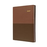 COLLINS VANESSA 345V90 DIARY WEEK TO VIEW A4 TAN