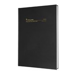 COLLINS 34M4P99 FINANCIAL YEAR DIARY WEEK TO VIEW A4 BLACK