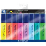 STAEDTLER 364 TEXTSURFER CLASSIC HIGHLIGHTER CHISEL ASSORTED WALLET 8