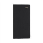COLLINS BELMONT SLIMLINE 377PV99 DIARY WEEK TO VIEW B67 BLACK