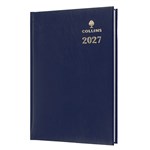 COLLINS STERLING 384P59 DIARY WEEK TO VIEW A5 NAVY BLUE