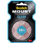 3M SCOTCH 4010 SUPER STRENGTH CLEAR MOUNTING TAPE 254MM X 151M