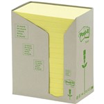 3M 6551T POSTIT RECYCLED NOTES 76 X127MM YELLOW PACK 16