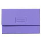 BANTEX DOCUMENT WALLET MANILLA 230GSM PURPLE