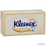 KLEENEX FACIAL TISSUE ALOE VERA 3PLY BOX 95