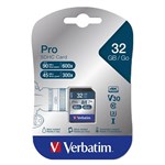 VERBATIM PRO SDHC SD CARD 32GB