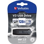 VERBATIM STORENGO V3 USB DRIVE 128GB GREY
