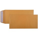 CUMBERLAND ENVELOPES POCKET PLAINFACE STRIP SEAL 85GSM 305 X 150MM GOLD BOX 250
