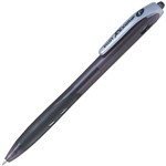 PILOT REXGRIP RETRACTABLE BALLPOINT PEN 07MM BLACK