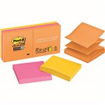 POSTIT R3306SSUC SUPER STICKY POP UP NOTES 76 X 76MM RIO DE JANEIRO PACK 6