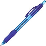 PAPERMATE PROFILE RETRACTABLE BALLPOINT PEN 10MM BLUE