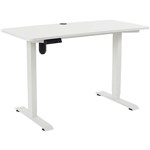 MONDO ELECTRIC SITSTAND DESK 1200 X 600MM WHITE