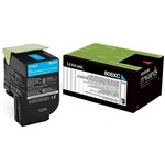 LEXMARK 80C8XC0 808XC TONER CARTRIDGE EXTRA HIGH YIELD CYAN
