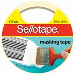 SELLOTAPE 960506 MASKING TAPE 36MM X 50M CREAM