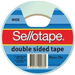 SELLOTAPE DOUBLE SIDED TAPE WIDE 24MM X 33M
