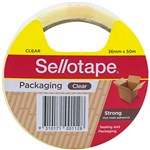 SELLOTAPE PACKAGING TAPE POLYPROPYLENE 36MM X 50M CLEAR