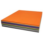 RAINBOW COVER PAPER 125GSM A2 ASSORTED PACK 500