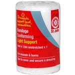 ST JOHN CONFORMING BANDAGE 750MM X 15M UNSTRETCHED