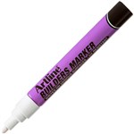 ARTLINE BUILDERS PERMANENT MARKER BULLET 15MM WHITE