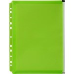 MARBIG BINDER WALLET ZIP CLOSURE A4 LIME