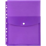 MARBIG BINDER POCKET TOP OPENING A4 PURPLE