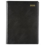 CUMBERLAND 2023 NORWICH SPIRAL DIARY PLAIN DAY TO PAGE 15 MINUTE A4 BLACK