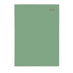 CUMBERLAND 41SSHGR SOHO SPIRAL DIARY PVC DAY TO PAGE A4 SAGE